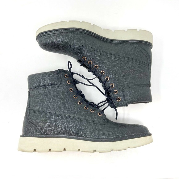 Timberland Kenniston Black Waterproof Boots Sz 9 - Picture 2 of 8